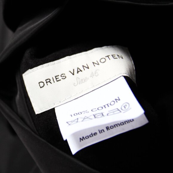 BNWT AW18 DRIES VAN NOTEN MARBLE EYE REVERSIBLE COAT 46 & 48 - Picture 11 of 16